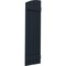 Ekena Millwork Americraft 4-Board (2 Batten) Wood Joined Board-n-Batten Shutters w/Ellipt Top, ARW101BE414X77OBH, PR ARW101BE414X77OBH - alternate 6